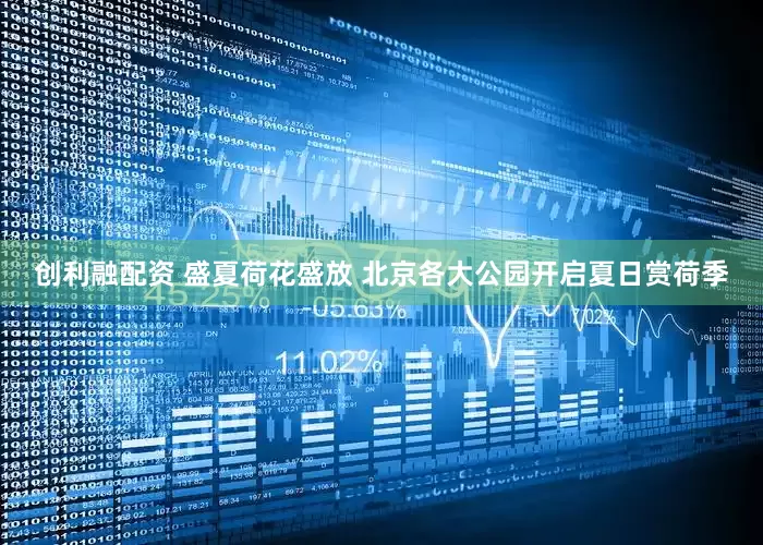 创利融配资 盛夏荷花盛放 北京各大公园开启夏日赏荷季