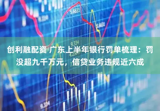 创利融配资 广东上半年银行罚单梳理：罚没超九千万元，信贷业务违规近六成